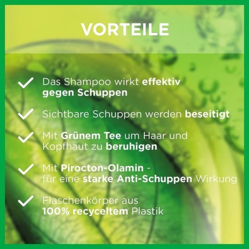 Garnier Anti-Dandruff Shampoo with Moisturizing Fruit Extracts for Strengthened Hair 250ml