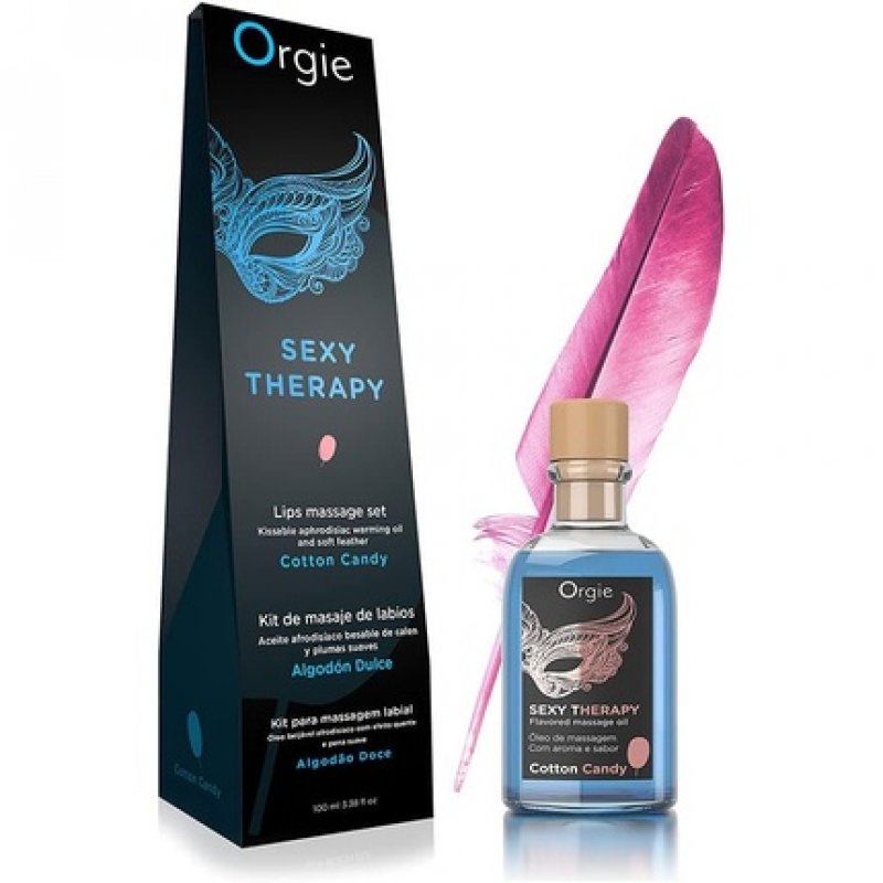 Orgie Warming Erotic Lip Massage Oil with Sweet Flavor 100ml