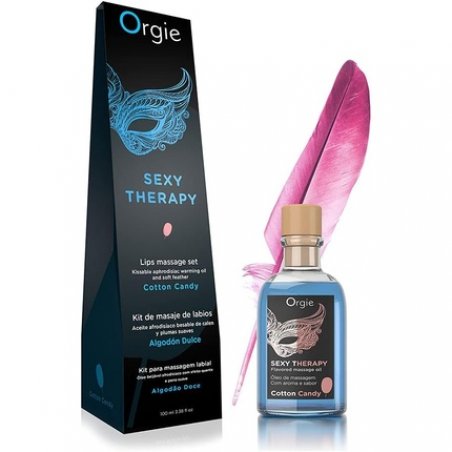 Orgie Warming Erotic Lip Massage Oil with Sweet Flavor 100ml