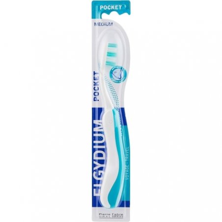 Elgydium Pocket Medium Travel Toothbrush