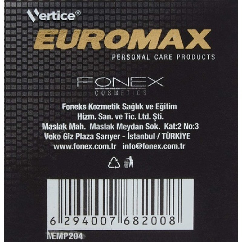 EUROMAX 100 Single-Sided Razor Blades 'CRYO SPUTTERED' 50g