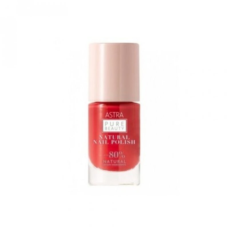 ASTRA Pure Beauty Natural Nail Polish N. 0012 Coralize