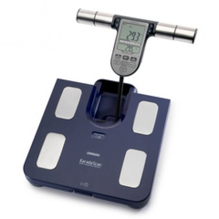 Omron Full Body Composition Scale BF511 with Hand-to-Foot Measurement - Measures Body Fat, Weight, Visceral Fat,