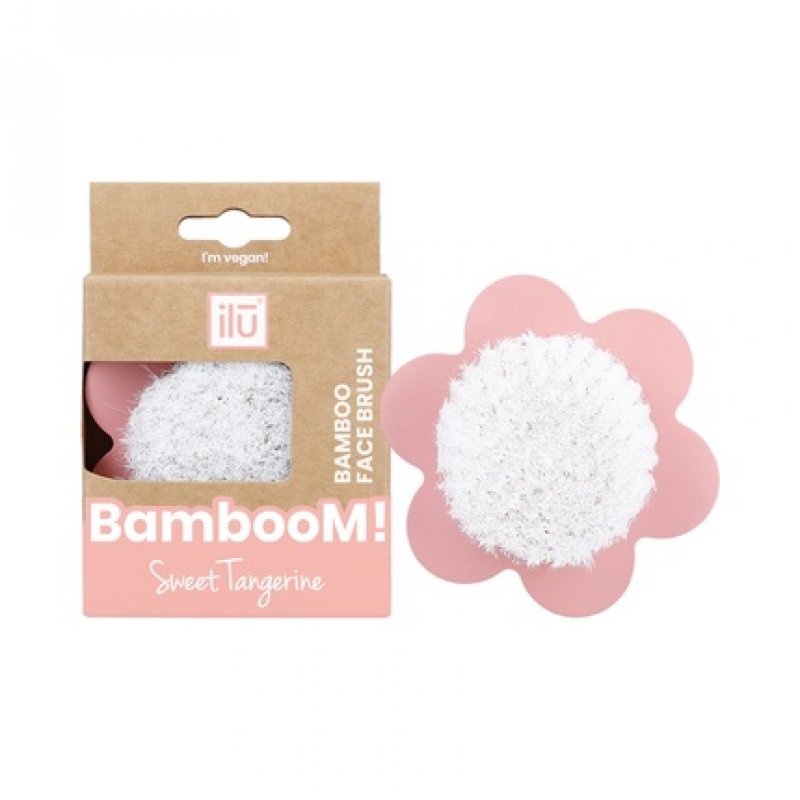 ilu Bamboom! Sweet Tangerine Facial Cleansing Brush