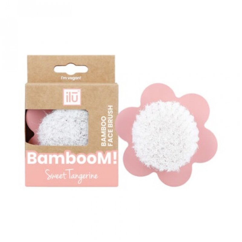 ilu Bamboom! Sweet Tangerine Facial Cleansing Brush