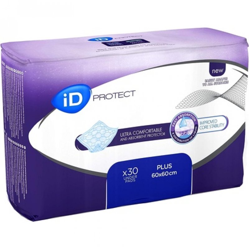 ID Expert Protect Plus Incontinence Bed Sheet Protector 60 x 90cm