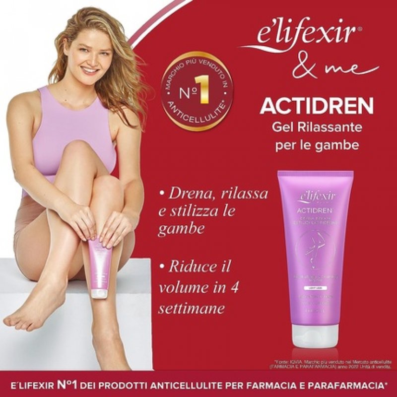 Elifexir Actidren Relaxing Leg Gel 200ml
