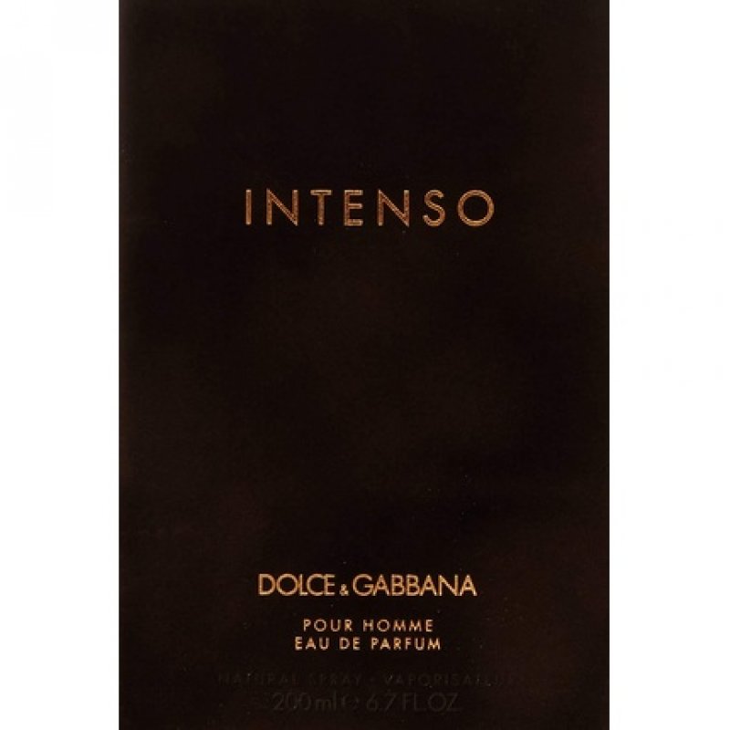 Dolce & Gabbana Intenso Eau De Parfum Spray for Men 6.7oz