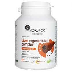 Aliness Liver Regeneration Complex 90 Capsules - Phosphocomplex - Essentiale