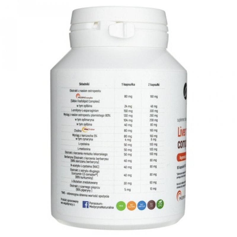 Aliness Liver Regeneration Complex 90 Capsules - Phosphocomplex - Essentiale