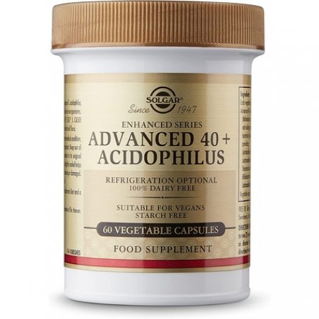 Solgar Acidophilus 40 Plus Avan 60 Cp, 50 G