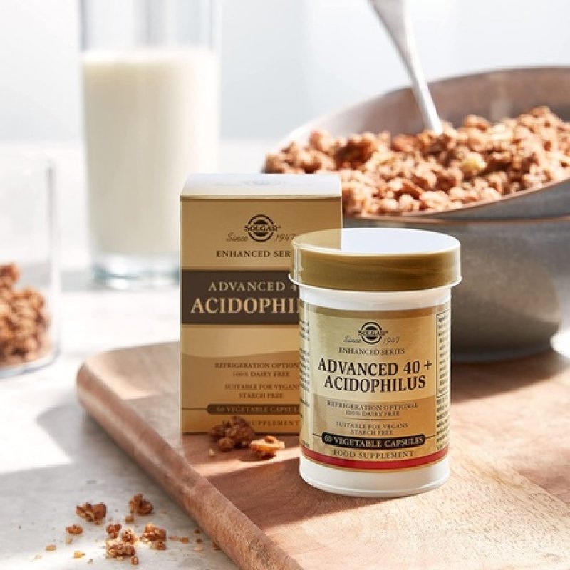Solgar Acidophilus 40 Plus Avan 60 Cp, 50 G
