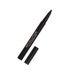 Makeup Revolution Bushy Brow Pen Eyebrow Pencil with Brush Ash Brown 0.5ml