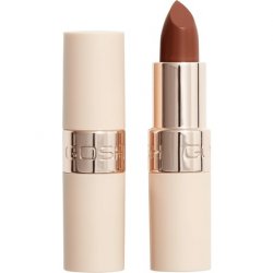 GOSH Luxury Nude Lipstick with Light Sheen Intense Nude Shades 004 Exposed
