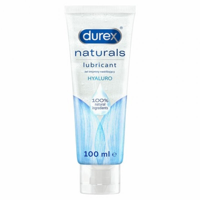 Durex Naturals Hyaluronic Acid Water-Based Lubricant 100ml