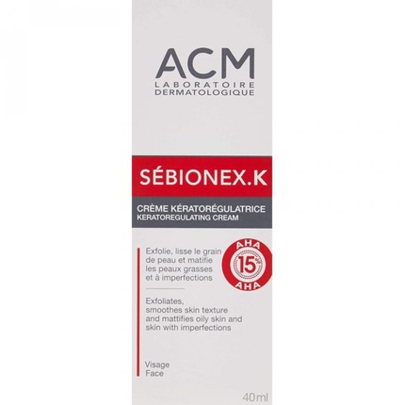 Laboratoire ACM Sébionex.K Keratoregulating Cream 40ml