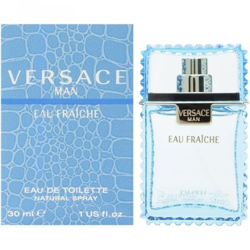 Versace Eau de Fraiche Set Eau de Cologne Spray 60 Milliliters - Pack of 2