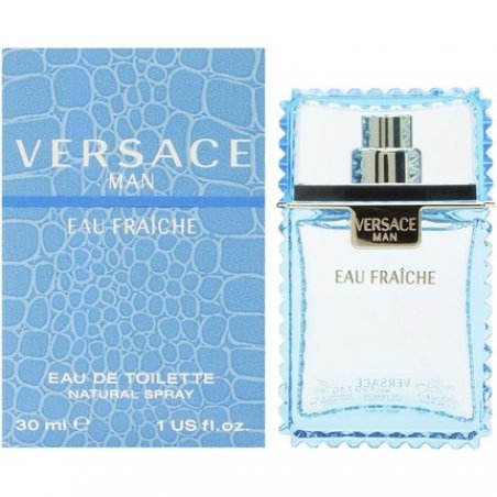 Versace Eau de Fraiche Set Eau de Cologne Spray 60 Milliliters - Pack of 2