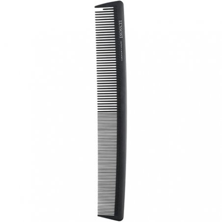 T4B Lussoni Cutting Comb Carbon Haircutting Comb for All Hair Types with Antistatic and Negative Ions, Coarse and Fine