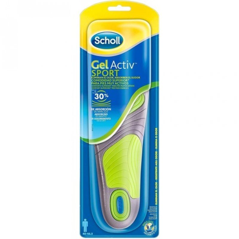 Scholl Gel Activ Plant Sport Men's Standard Size 40-46.5