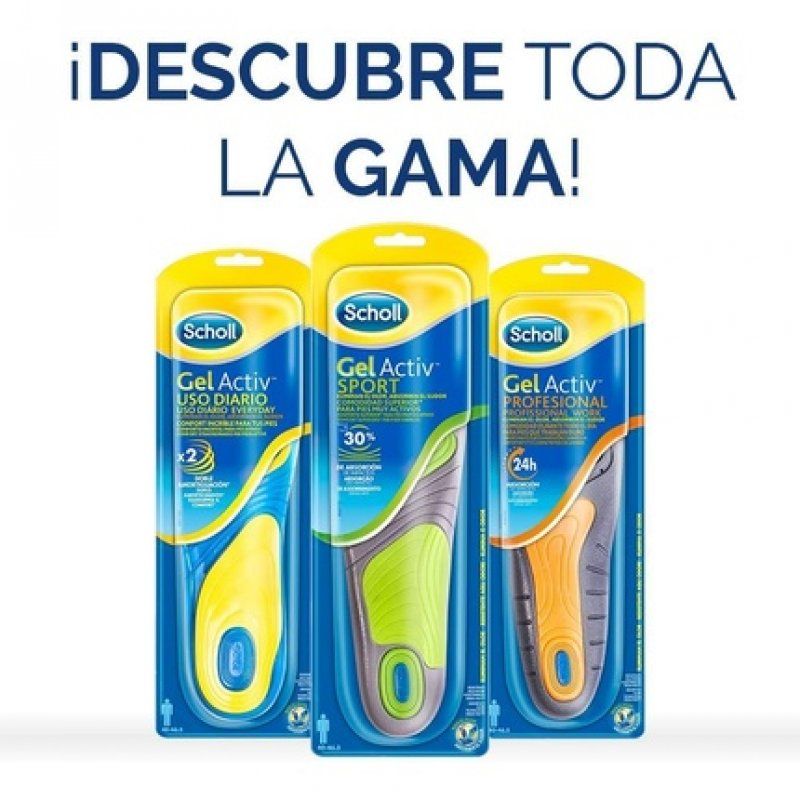 Scholl Gel Activ Plant Sport Men's Standard Size 40-46.5