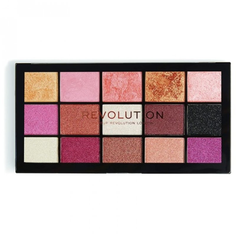 Makeup Revolution Reloaded Affection Eyeshadow Palette 15 Shades 16.5g