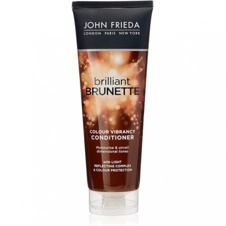 John Frieda Brilliant Brunette Colour Vibrancy Conditioner 250ml