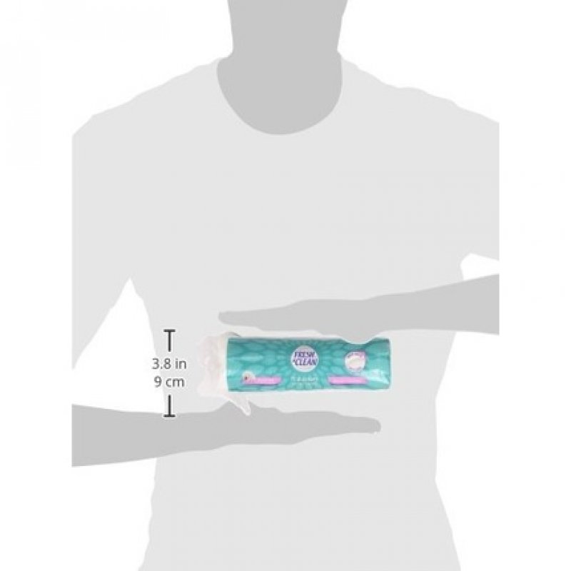 Clean Fresh & Cotton Makeup Remover Soft and Resistant 70 Pieces