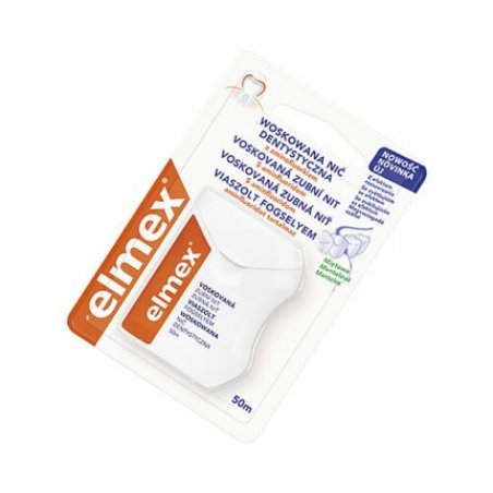 Elmex Waxed Dental Floss 50m