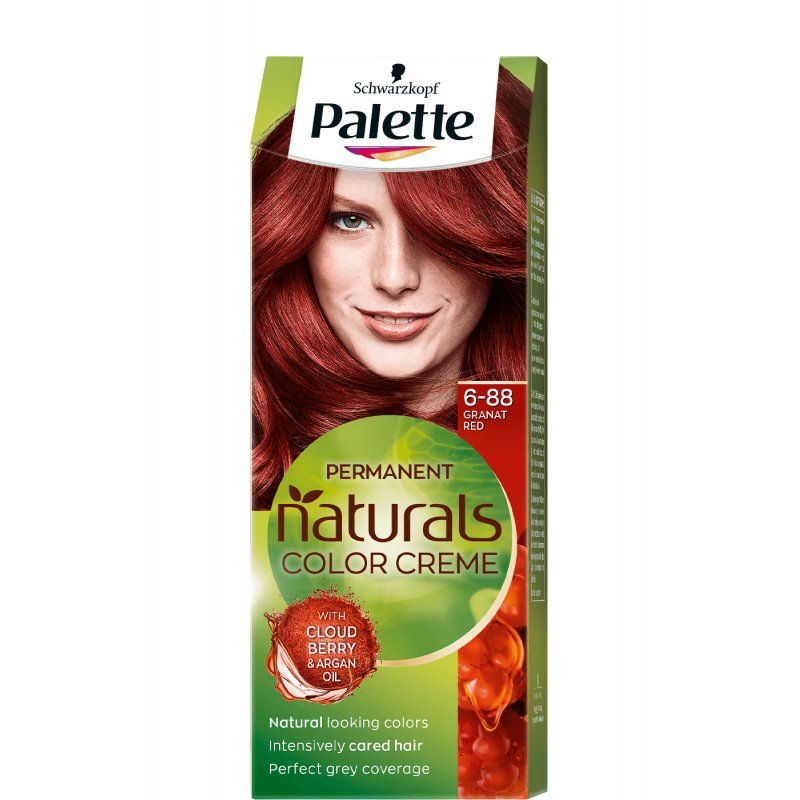 Schwarzkopf Palette Natural Colors hair colour Red