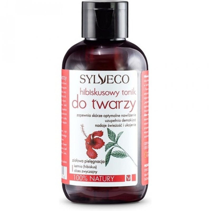 Sylveco Hibiscus Aloe Vera Face Toner 150ml - Black