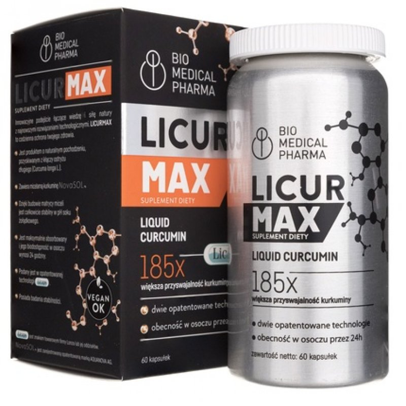 Bio Medical Pharma Licur Max 60 Capsules