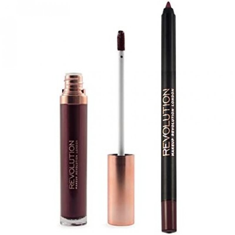 Makeup Revolution Worth It Retro Luxe Metallic Lip Kit 5.5ml