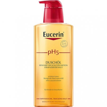 Eucerin pH5 Shower Gel Preserves Protection Function of Damaged Skin 400ml Unscented