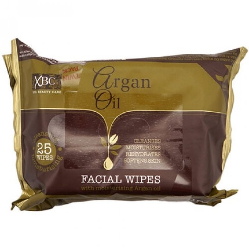 Xpel Marketing Argan Oil Facial Wipes - Pack of 2