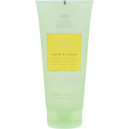 4711 Acqua Colonia Unisex Shower Gel Lemon and Ginger 200ml