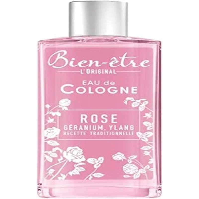 Bien Être Rose Geranium Ylang Ylang Fragrance Eau de Cologne 250ml