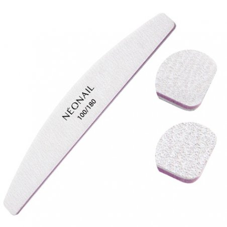 NEONAIL Trapezoid Nail File 100/180 Gray