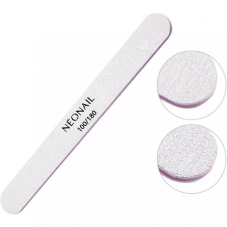 NEONAIL Nail File Straight 100/180 Grey