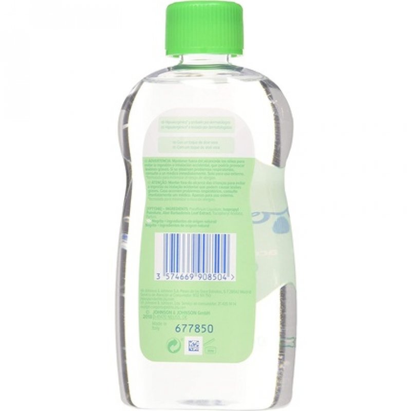 Johnson's Baby Aloe Vera Baby Oil 300ml