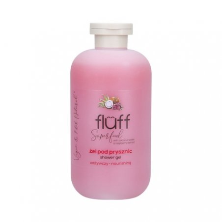 Fluff Nourishing Coconut Raspberry Shower Gel 500ml