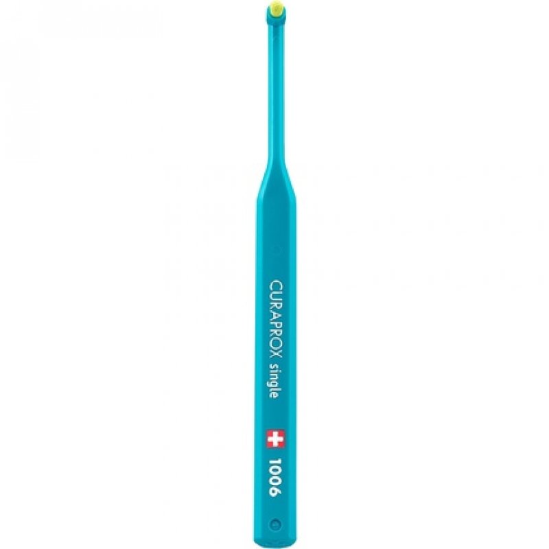 Curaprox CS 1006 Interdental Toothbrush Assorted Colour Manual Single Tuft Interdental Brush Ultra-Fine CUREN Filaments