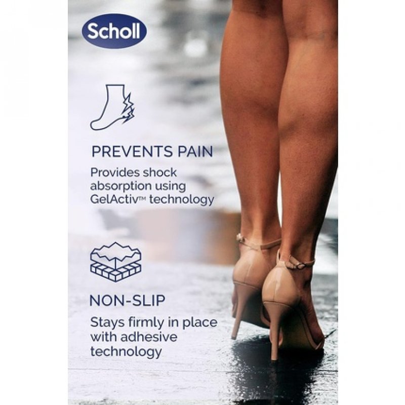 Scholl Party Feet Gel Heel Cushion