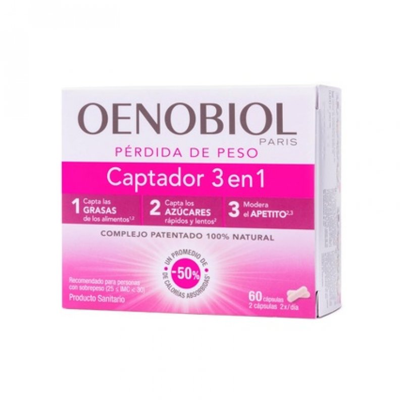 Oenobiol Captador 3 in 1 60 Capsules