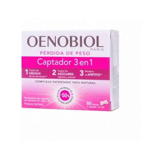 Oenobiol Captador 3 in 1 60 Capsules