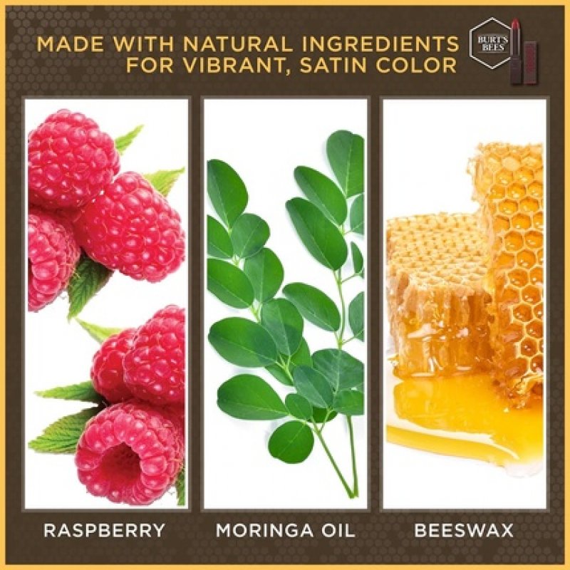 Burt's Bees 100% Natural Moisturizing Lipstick Doused Rose