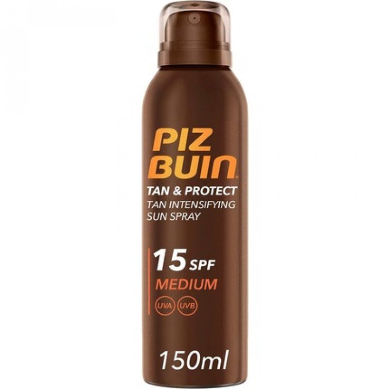 Piz Buin Tan and Protect Intensifying Sun Spray SPF 15 150ml