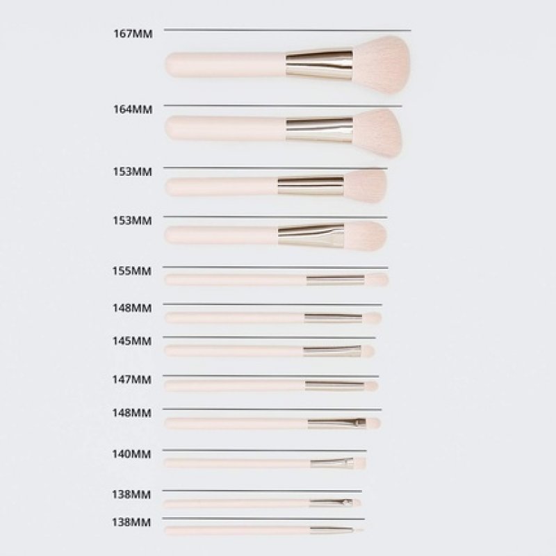 T4B Set of 12 Makeup Brushes