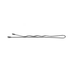 TB TOOLS FOR BEAUTY LUSSONI Waved Hair Grips Hairpins 6cm Silver - Pack of 250