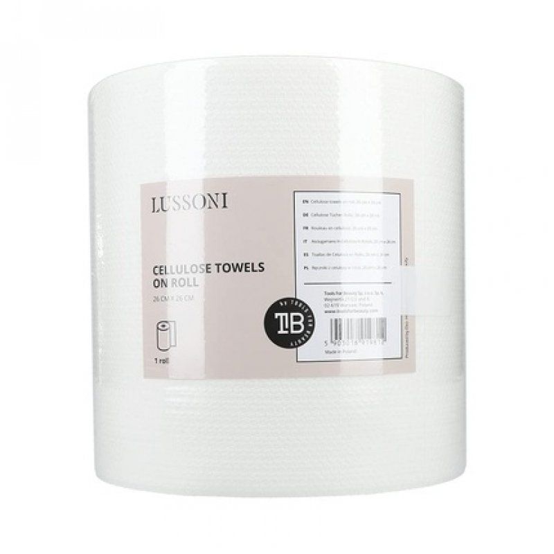 T4B LUSSONI Cellulose Cloth Roll White 26cm x 26cm